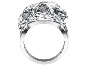 ring 013 panther 3D Print Model