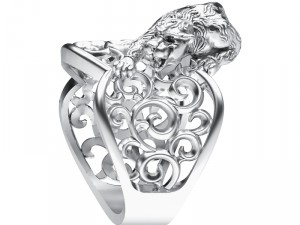 ring 013 panther Modello di stampa 3D