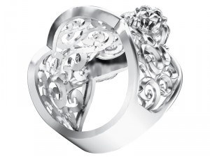 ring 013 panther Modello di stampa 3D