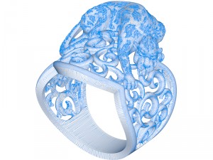 ring 013 panther Modello di stampa 3D