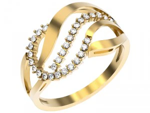 Ring 017 leicht 3D Druckmodell