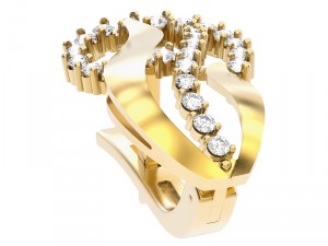 earrings 017 lightweight Modèles 3D en vedette