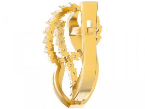earrings 017 lightweight Modèles 3D en vedette