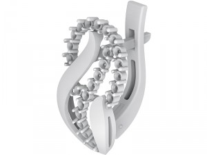 earrings 017 lightweight Modèles 3D en vedette