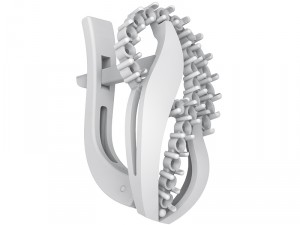 earrings 017 lightweight Modèles 3D en vedette