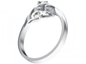 ring 018 engagement 3D Принт Модель