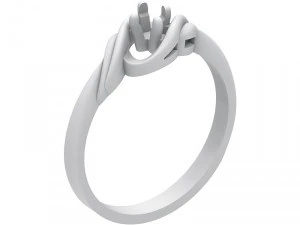 ring 018 engagement 3D Print Model
