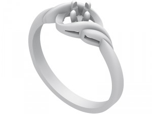 ring 018 engagement 3D Принт Модель