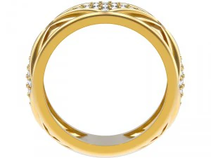 ring 019 wedding 3D Print Model