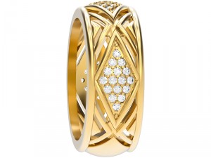 ring 019 wedding 3D 打印模型