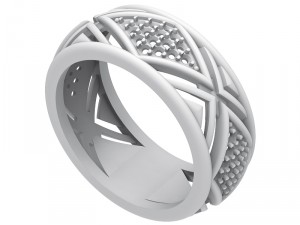 ring 019 wedding 3D 打印模型