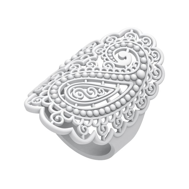Download ring 020 patterns 3D Model