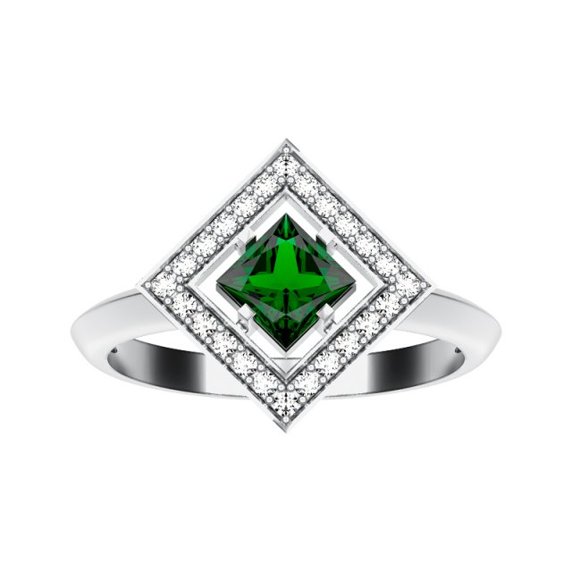 Download ring 021 gemstone 3D Model