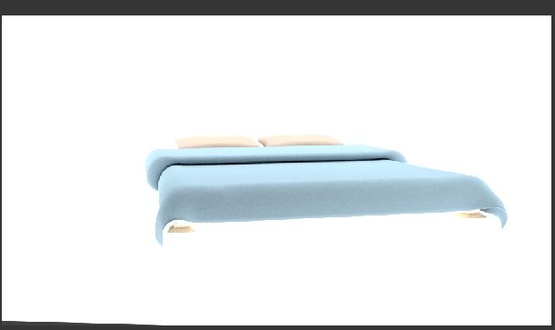bed 3D 模型 .c4d .max .obj .3ds .fbx .stl .blend 