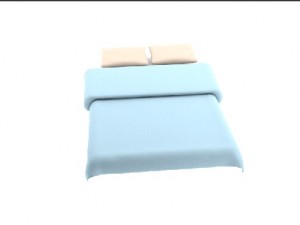 bed 3D 模型