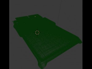 bed 3D 模型