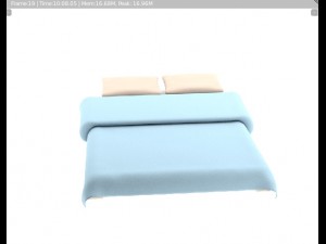 bed 3D 模型