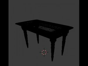 woodentable 3D Model