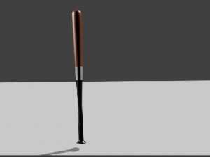 woodenbaseballbat 3D Model