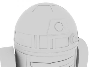 r2d2 3D Model