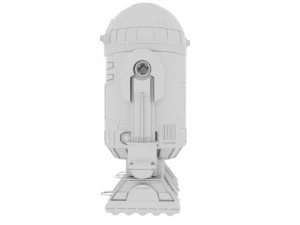 r2d2 3D Model