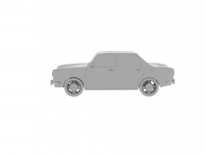 Simca 100 3D 모델