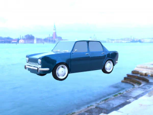 Simca 100 3D Model
