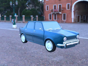 Simca 100 3D Model