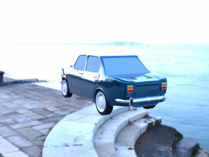 Simca 100 3D Model
