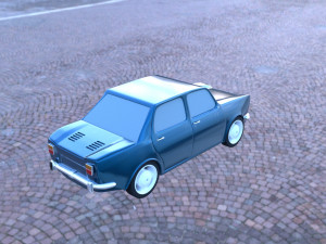 Simca 100 3D Model