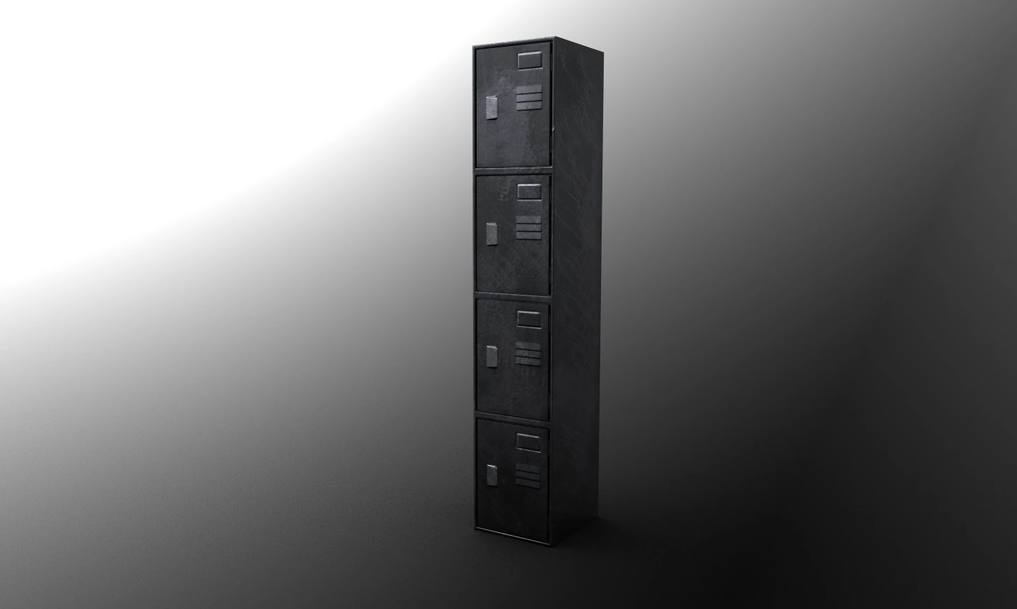 locker 3D Model .c4d .max .obj .3ds .fbx .stl .blend 