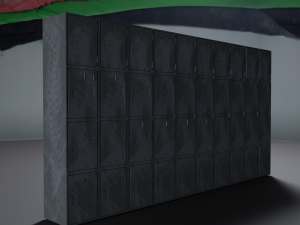 Lockers Modello 3D