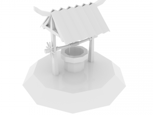 water well 3D-Modell