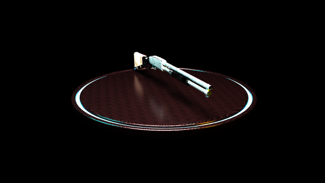 shotgun Modelo 3D .c4d .max .obj .3ds .fbx .stl .blend