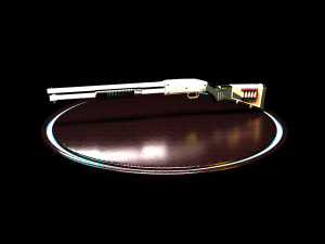 shotgun Modelo 3D