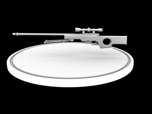 atirador Modelo 3D