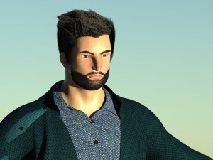 man character Model 3D