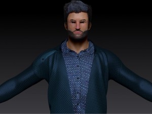 man character Model 3D