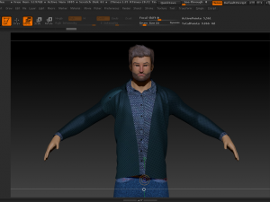 man character Model 3D