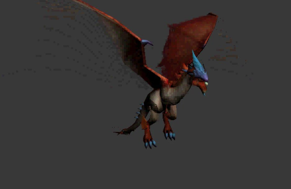 dragon 3D Model .c4d .max .obj .3ds .fbx .stl .blend 