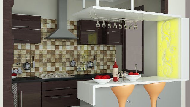 kitchen01 Modello 3D .c4d .max .obj .3ds .fbx .stl .blend