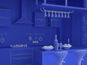 kitchen01 3D Model
