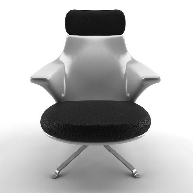 fotel Model 3D .c4d .max .obj .3ds .fbx .stl .blend 