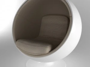 ball chair finnish eero aarnio 60s 3D Model