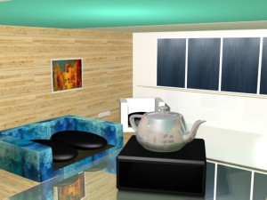 living room 3D Model