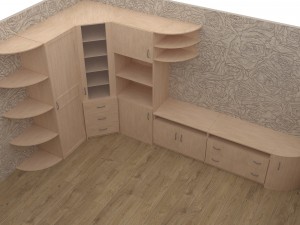 cabinet wall 3D Model