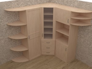 cabinet wall 3Dモデル