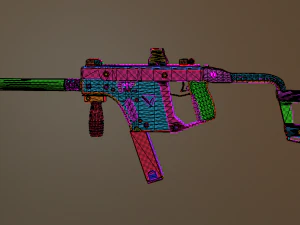 kriss vector 3D Model