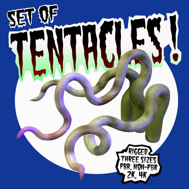 tentacle stl 3d free
