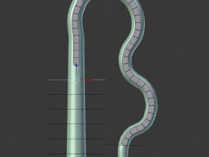 rigged tentacle set with pbr and non-pbr textures Modelo 3D